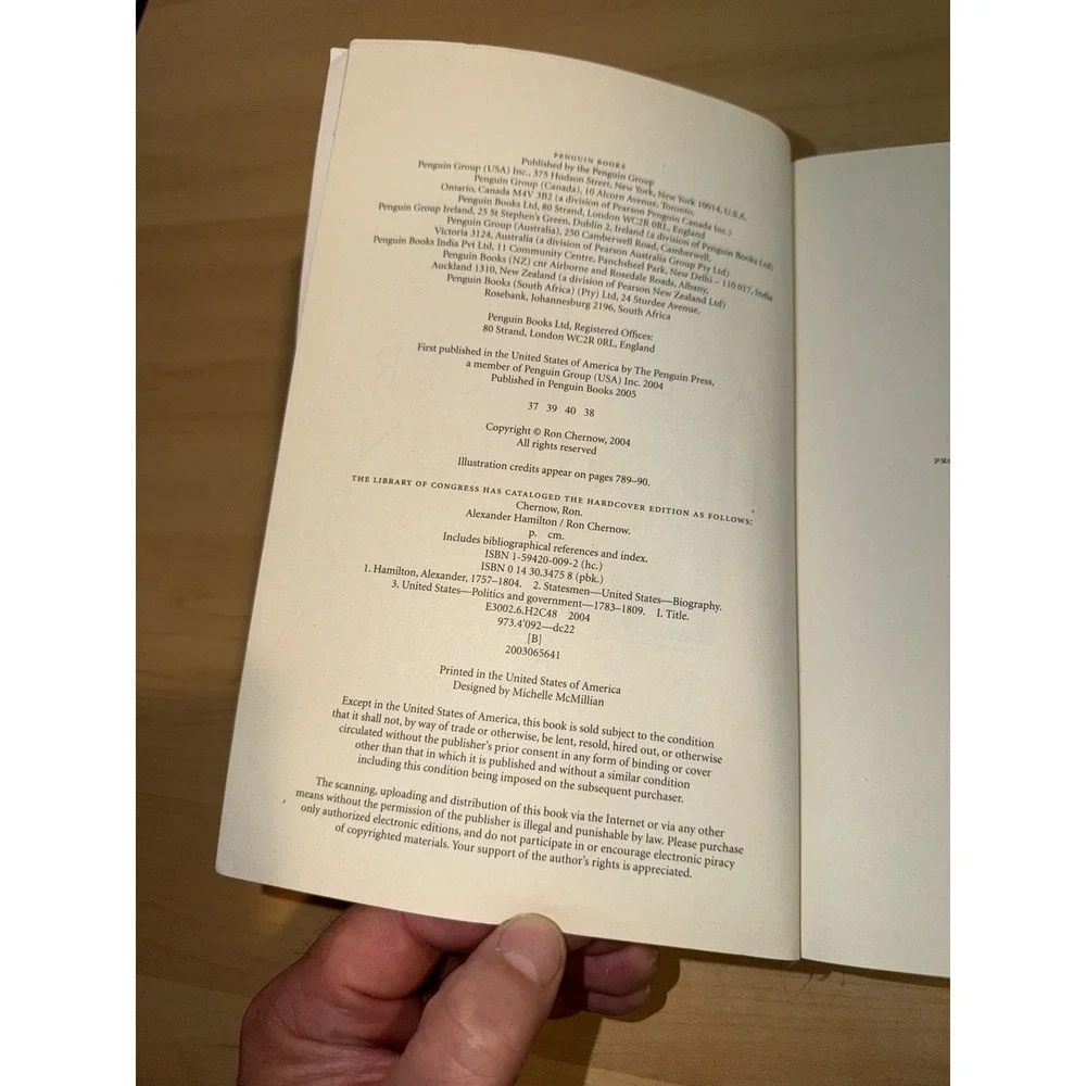 Alexander Hamilton - Paperback By Chernow, Ron